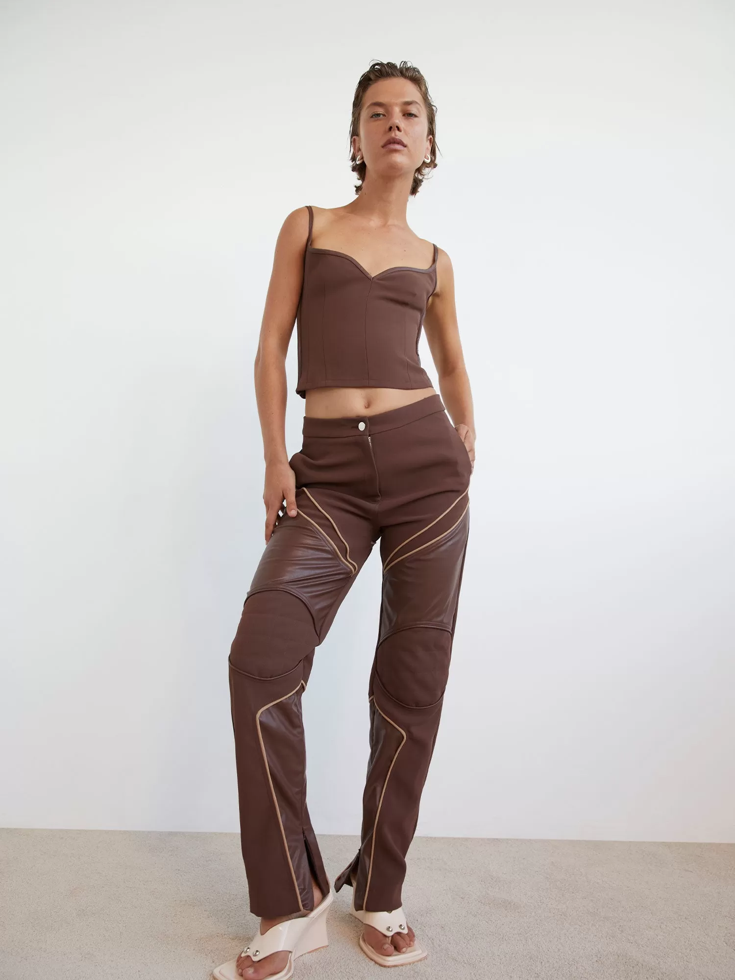 08 Motorbike Pant | Cocoa