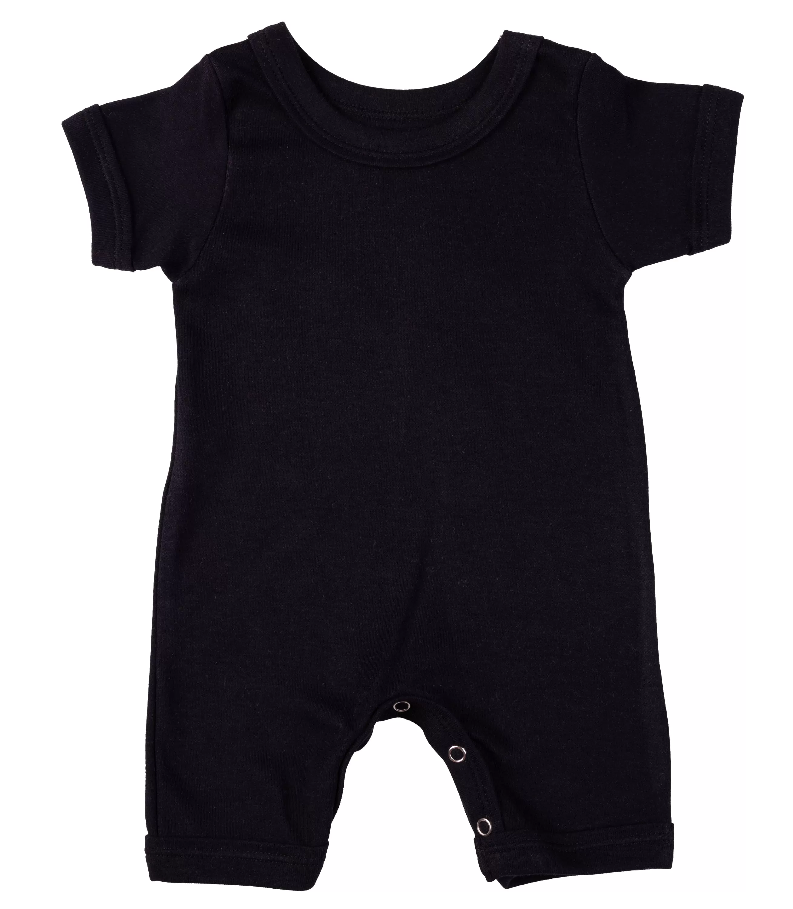 2-Pack Short Sleeved Blank Baby Romper Made From 100% Cotton