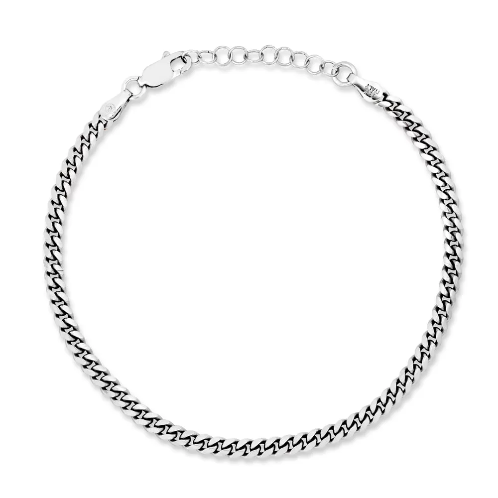 925 Silver Miami Cuban Bracelet (3.5MM)