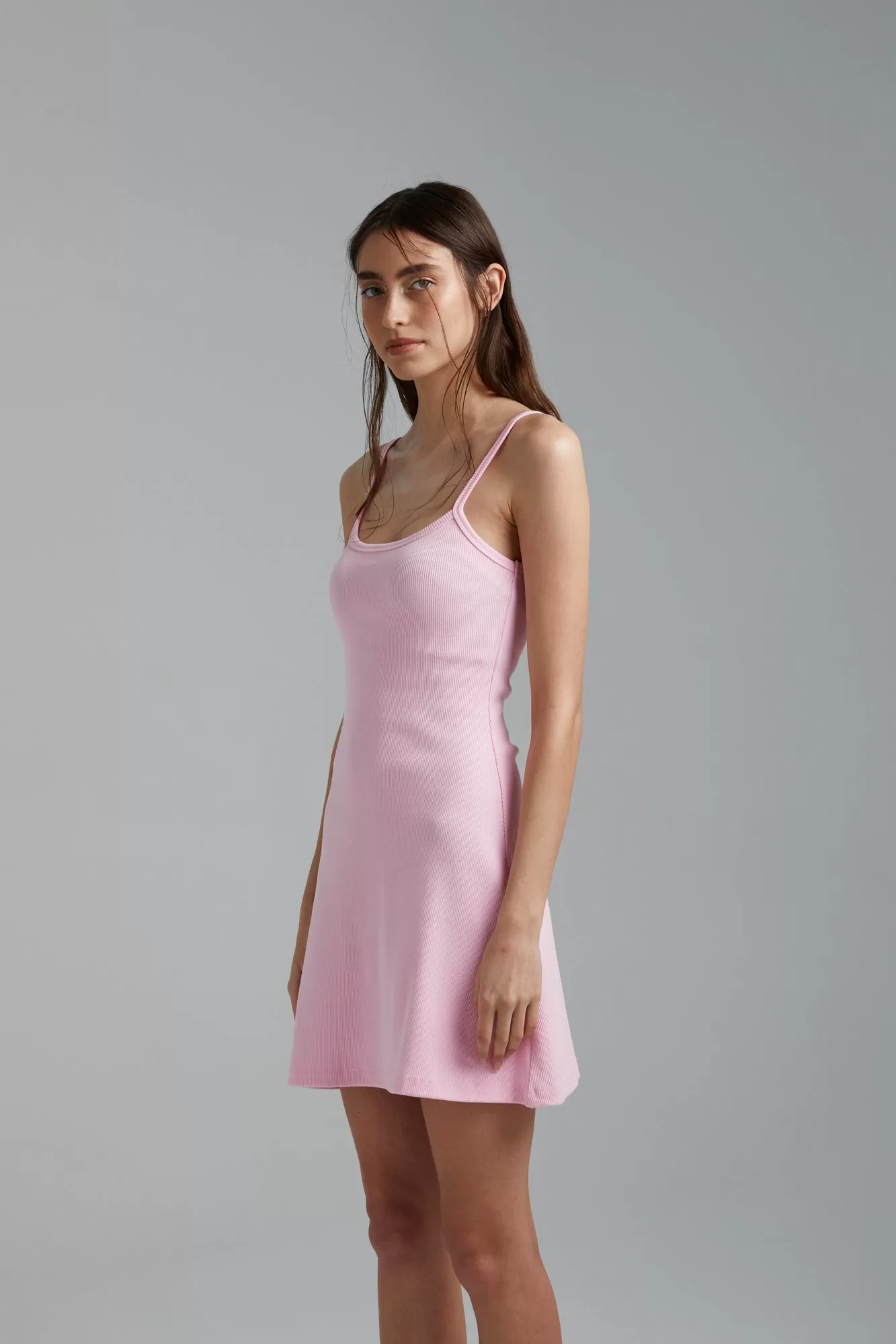 A Line Dress - Pink