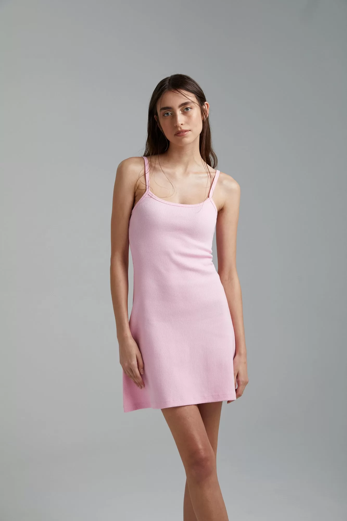 A Line Dress - Pink