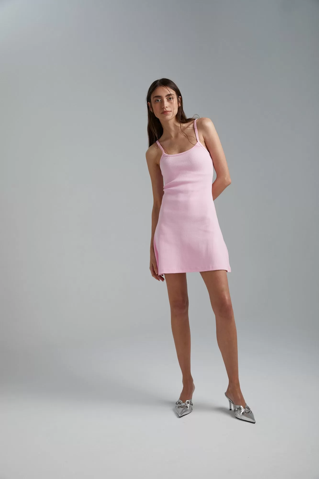 A Line Dress - Pink