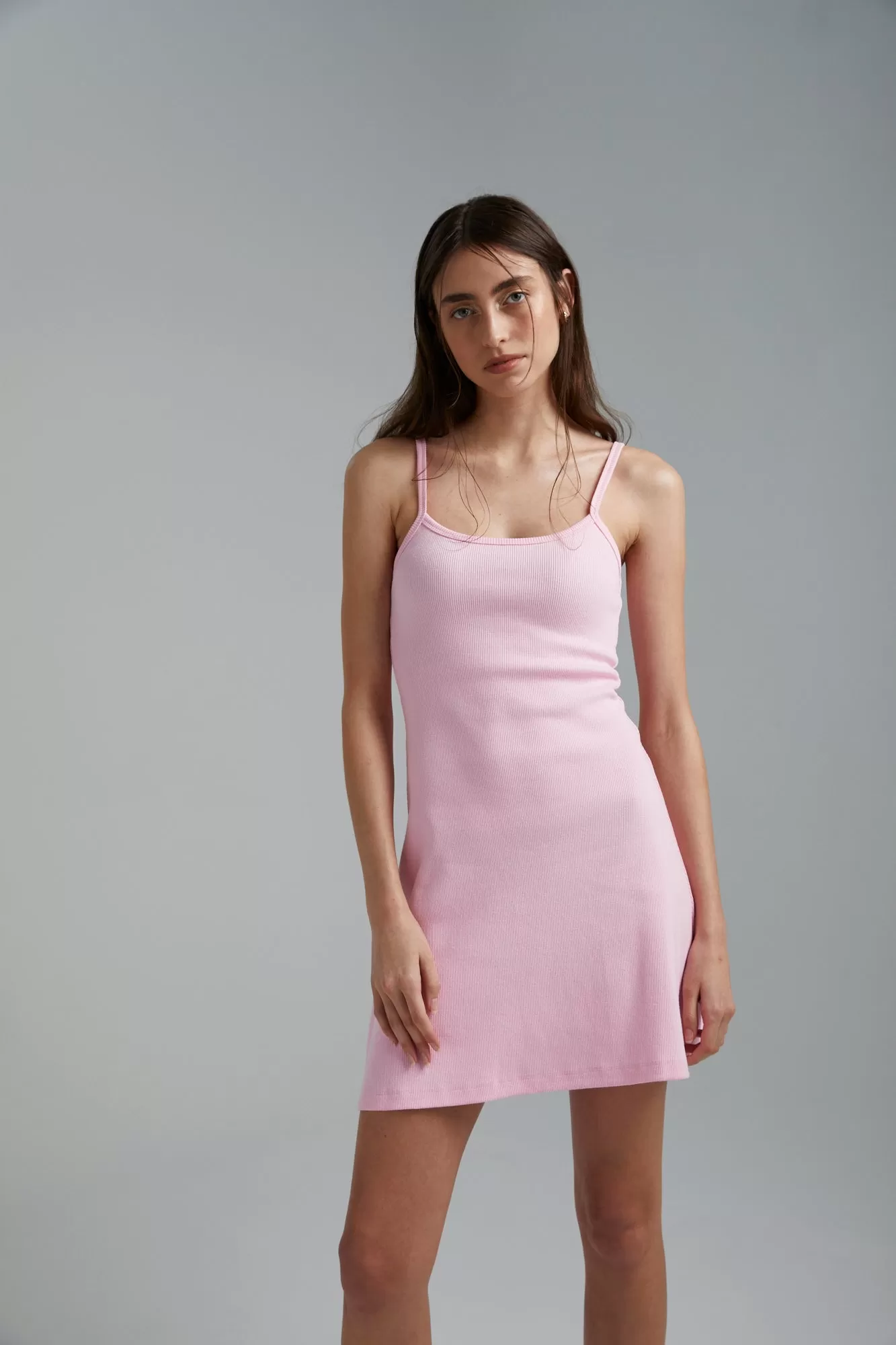 A Line Dress - Pink