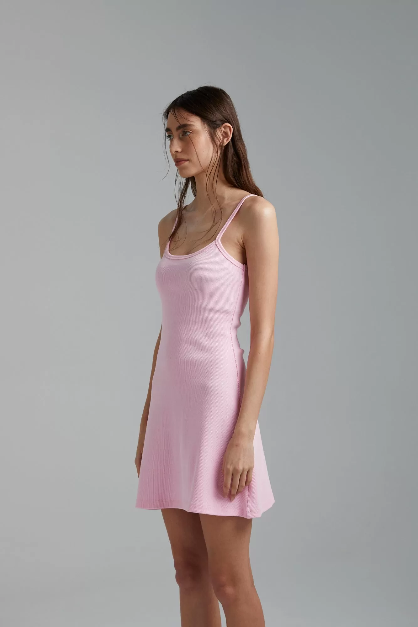 A Line Dress - Pink