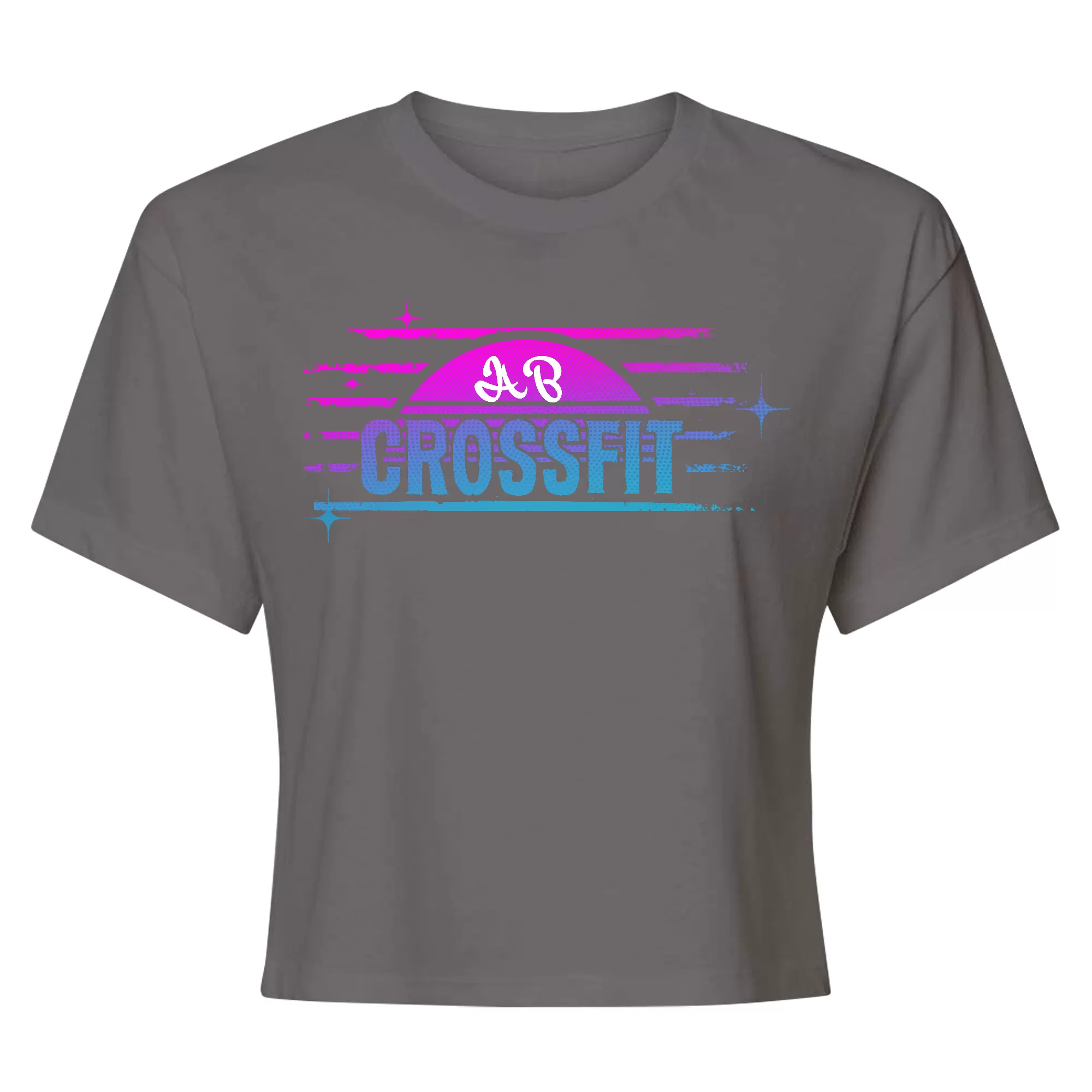 AB CrossFit Stardust Womens - Crop Top T-Shirt