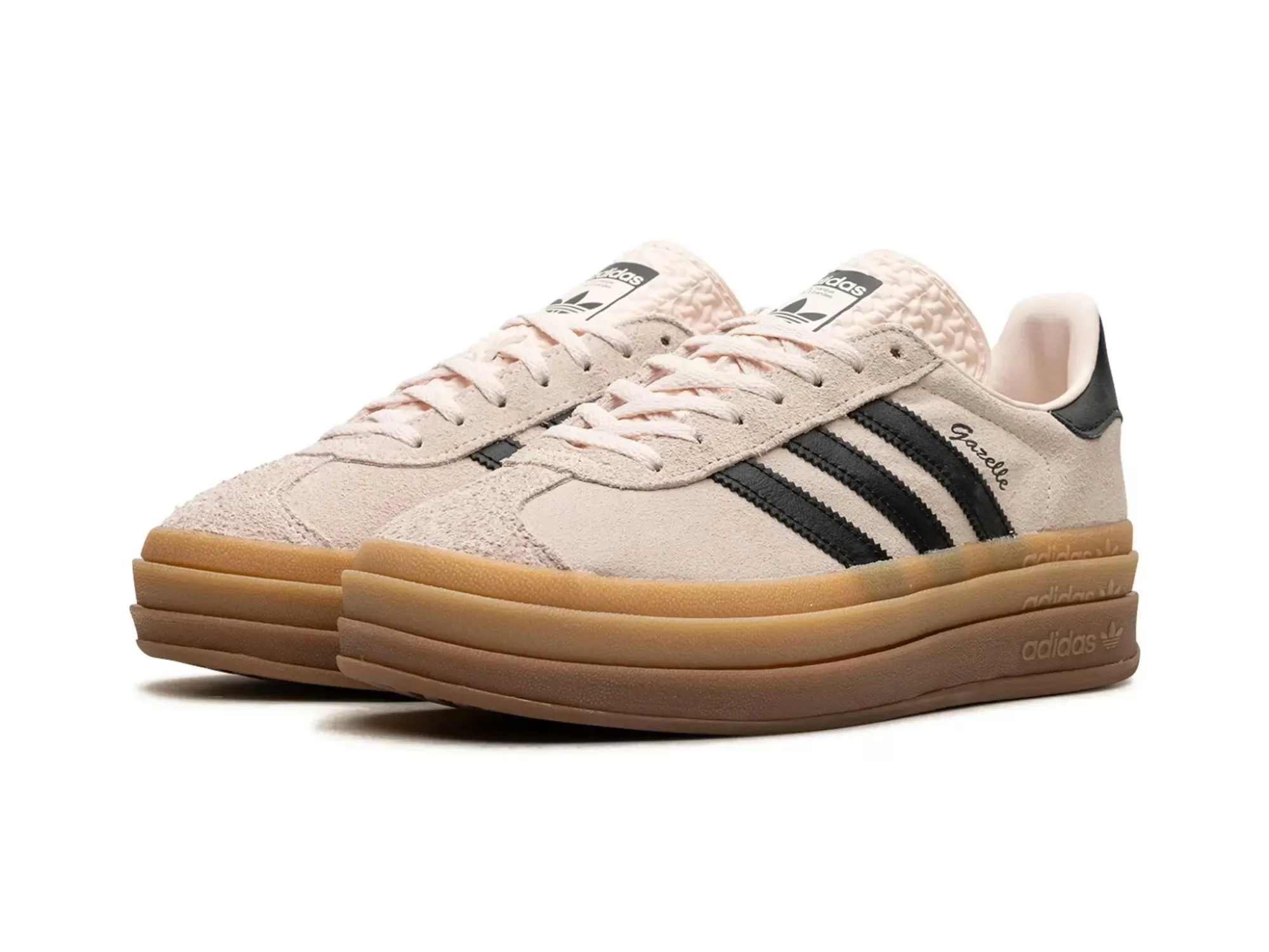 Adidas Gazelle Bold Wonder Quartz "Black Gum"