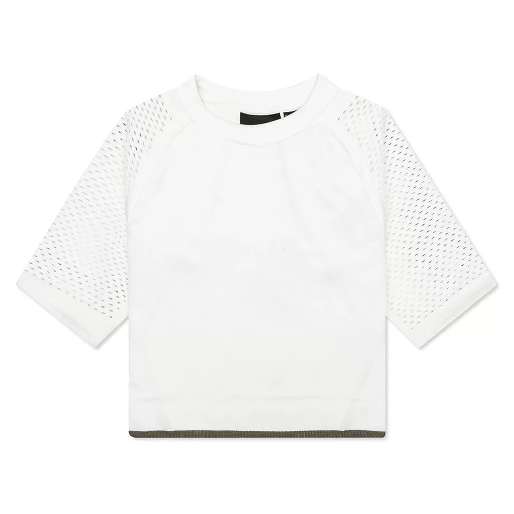 Adidas x IVY PARK Seamless Crop Top - Off White