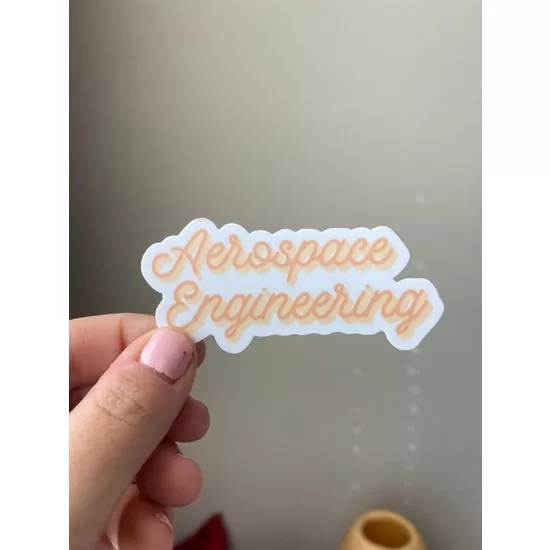 Aerospace Engineering Sticker