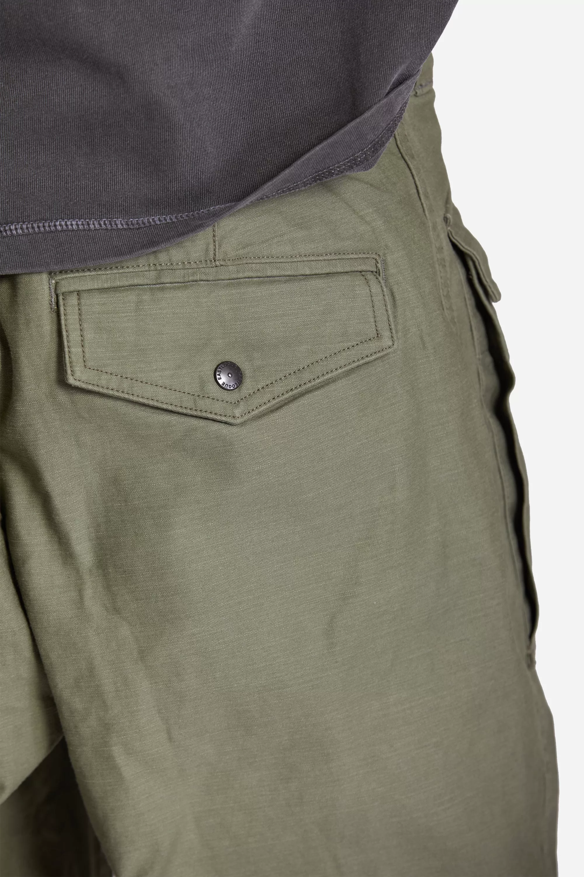 Airforce Belted Pants Olive Backsatin