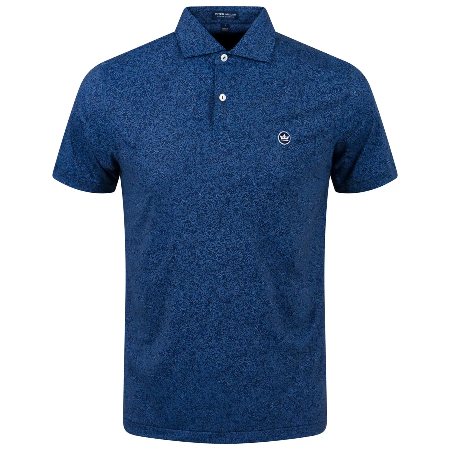 Amos Performance Jersey Polo Navy - SS23