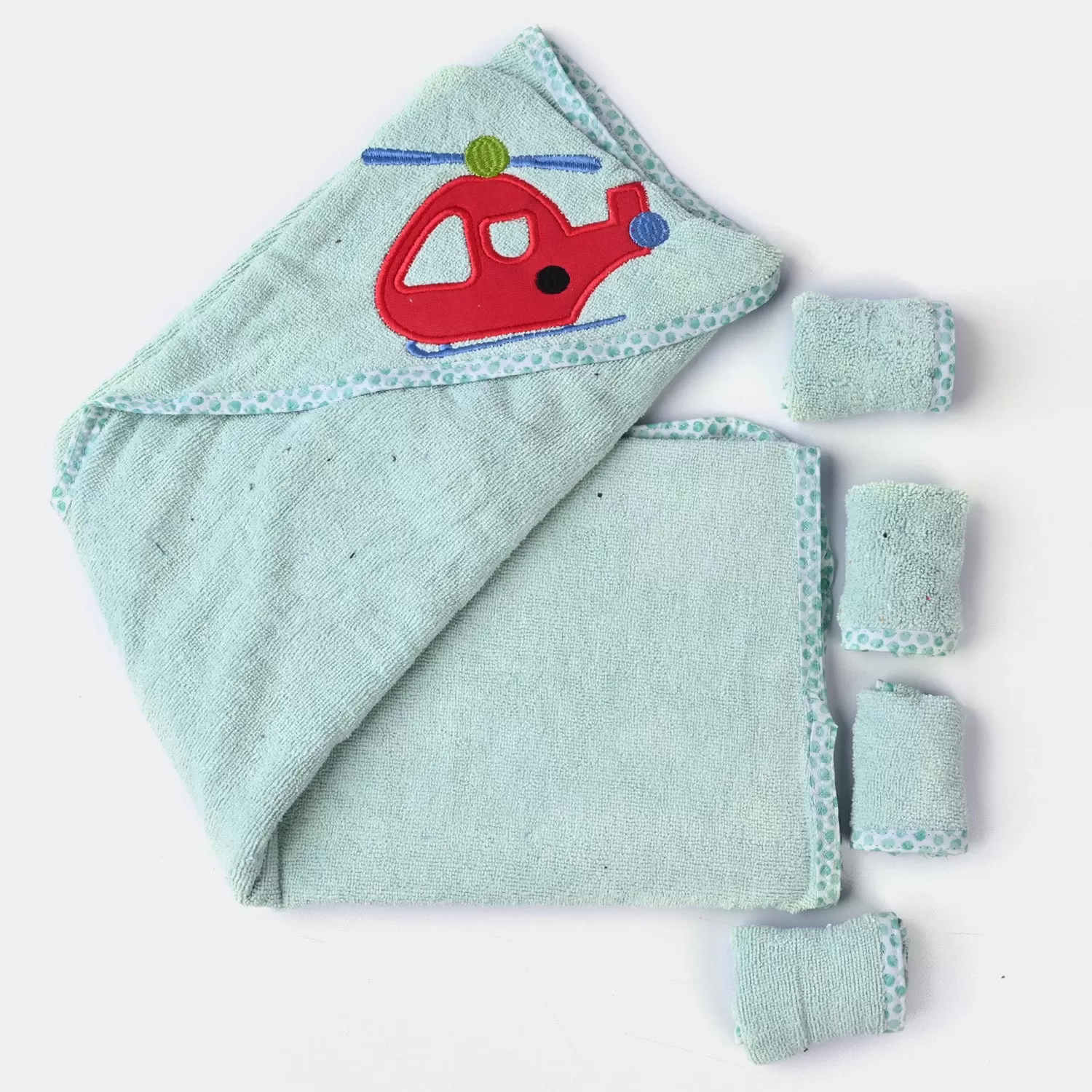 Baby Bath Towel   4PCs Face Towel