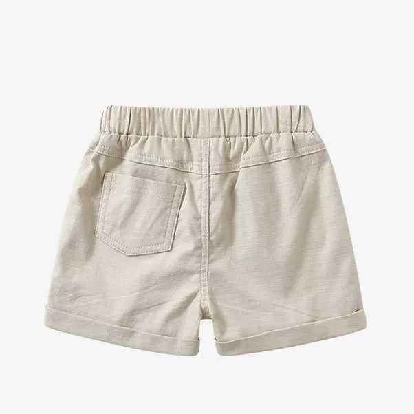 Baby Kid Boys Solid Color Shorts