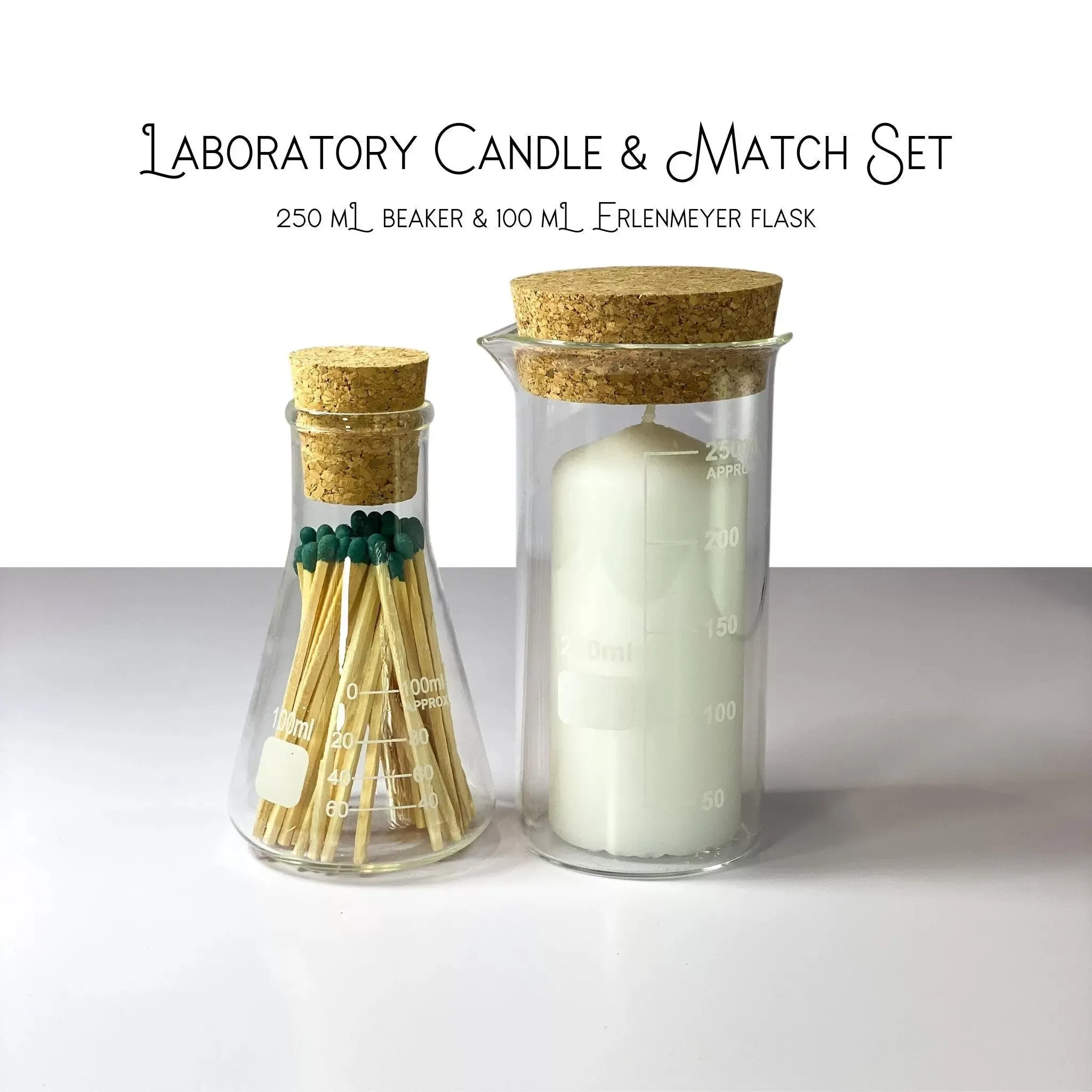 Beaker Candle   Match Set