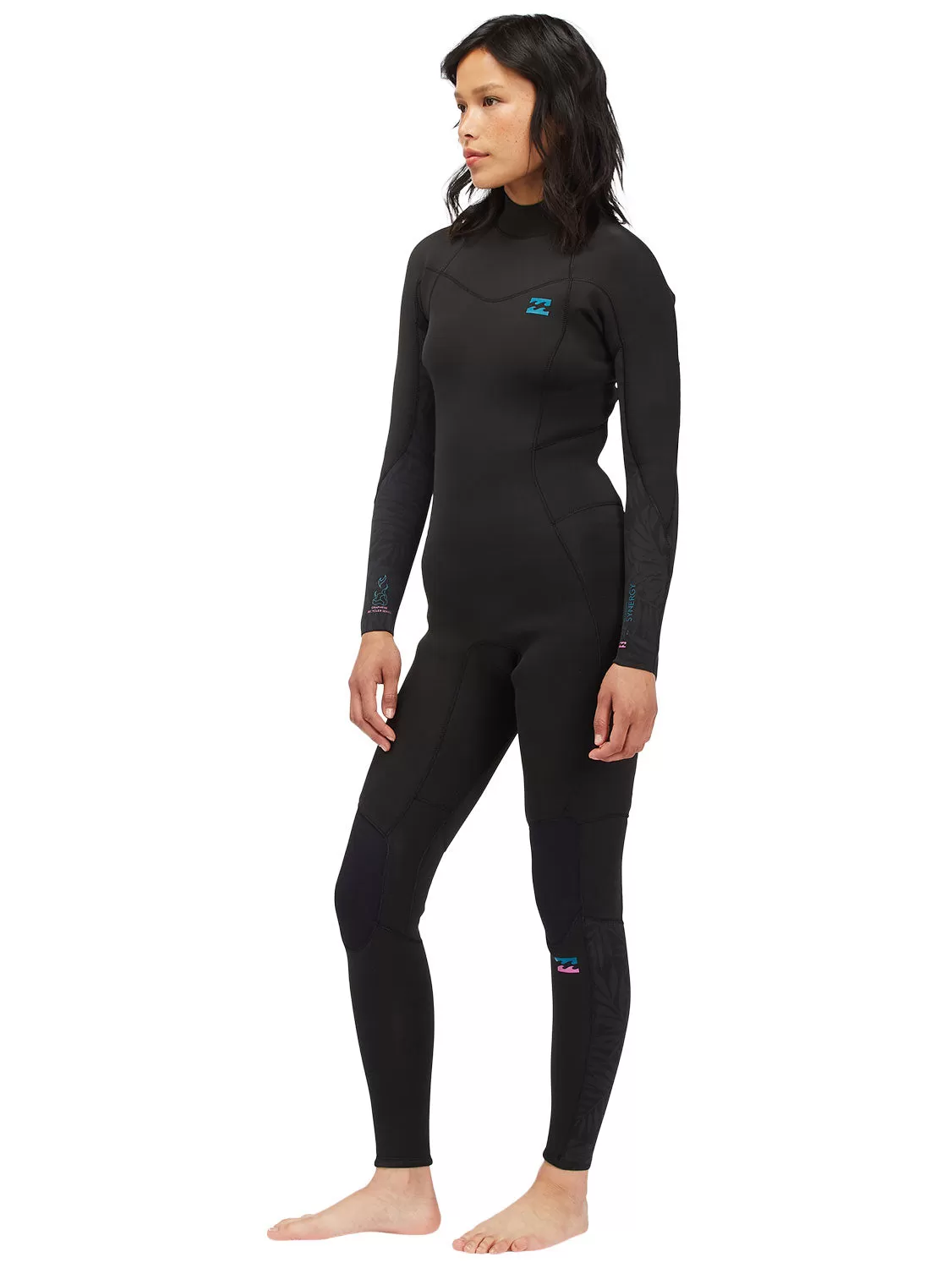 Billabong Ladies 4/3 Synergy Back Zip Wetsuit