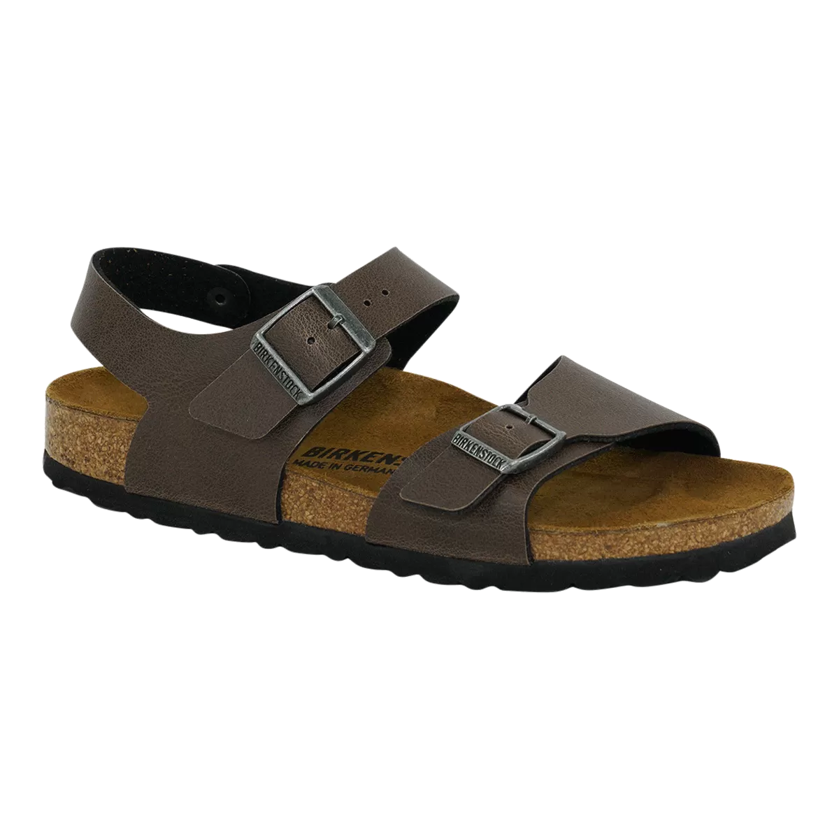 Birkenstock Kids' New York Sandals Birko-Flor Pull Up Brown 26 N