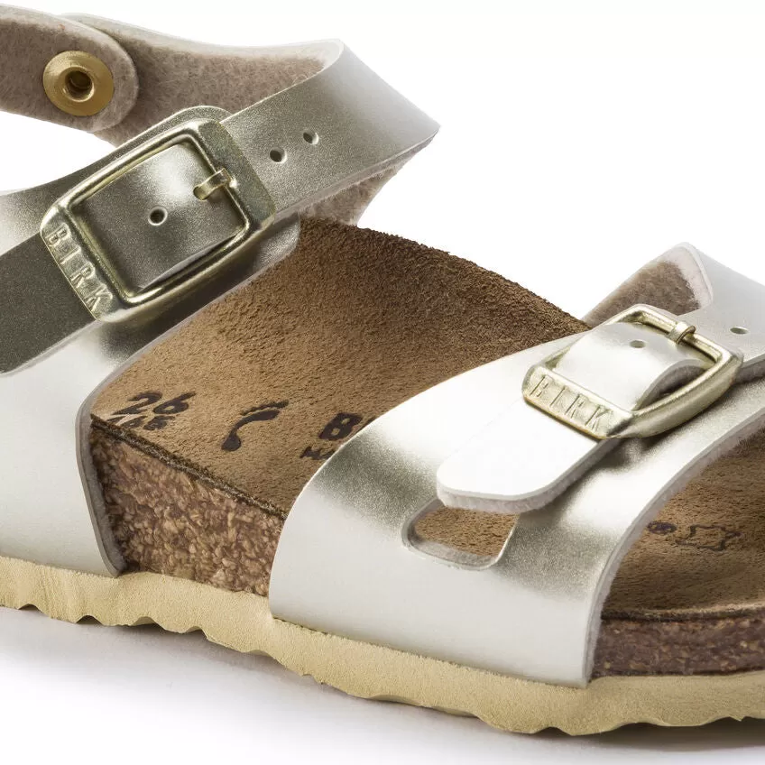       Birkenstock Rio Kids Electric Metallics Gold