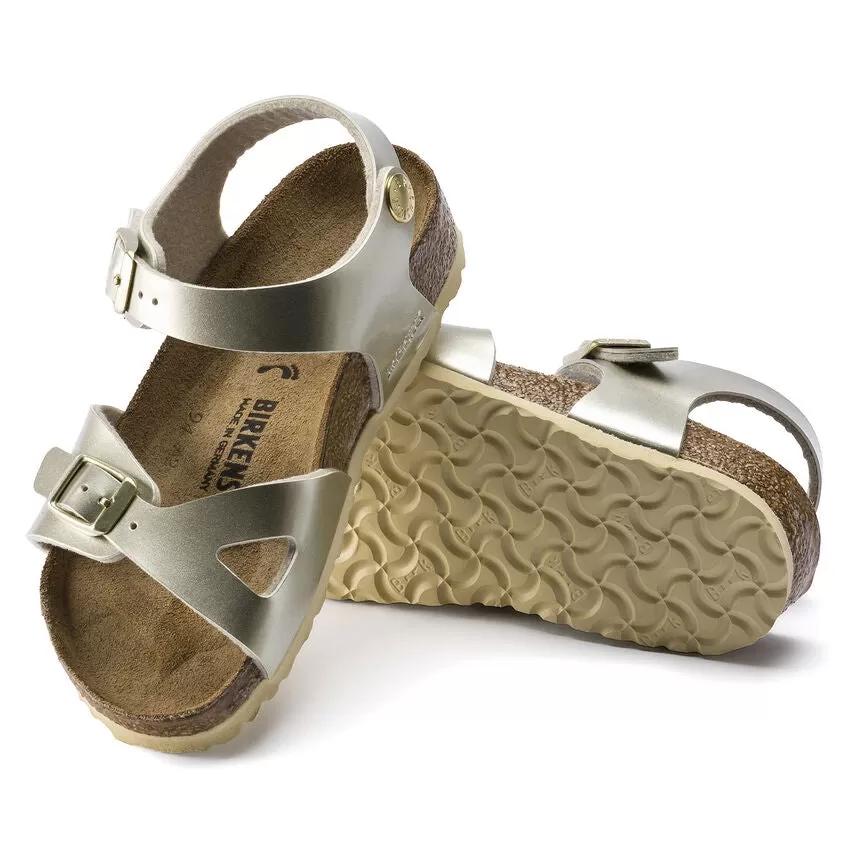       Birkenstock Rio Kids Electric Metallics Gold