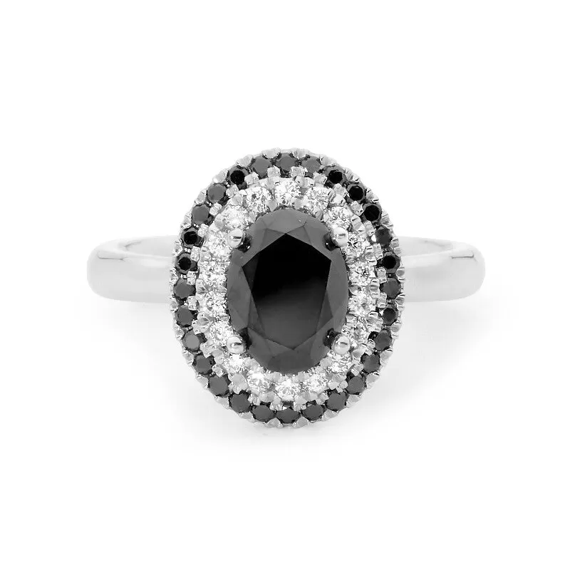 Black Diamond Ring