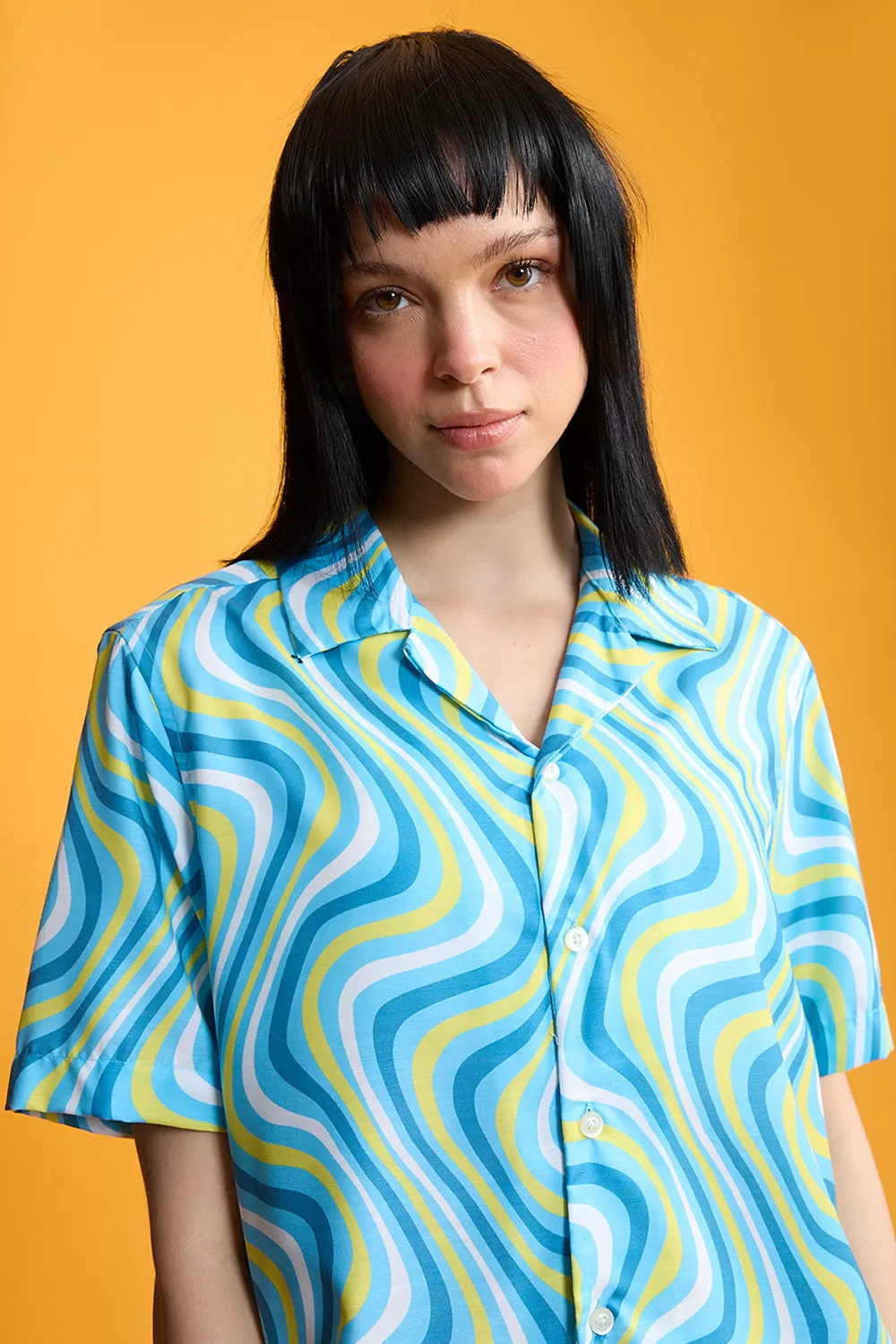 Blue Spiral Women's Resort Shirt