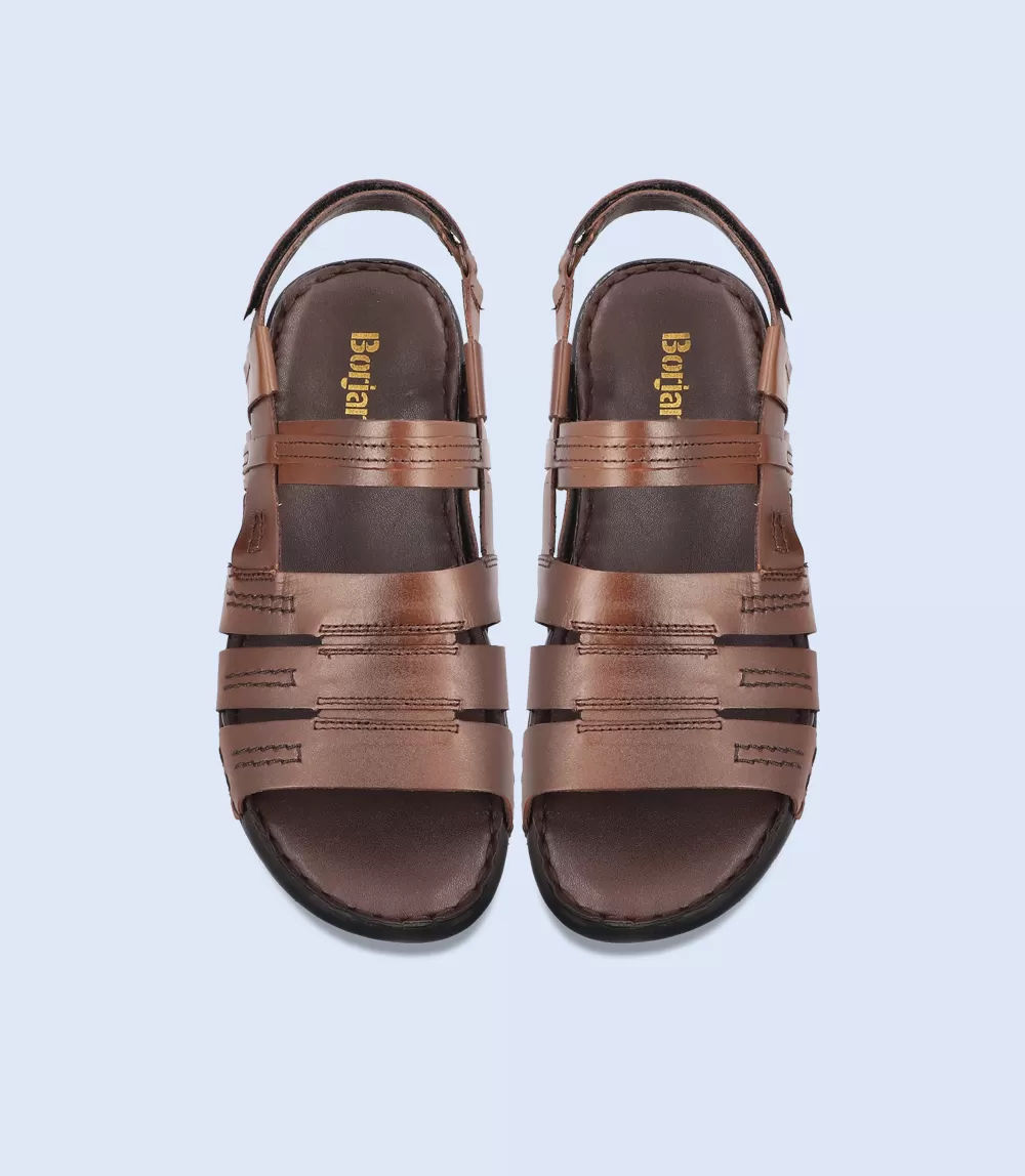 BM4611-BROWN-Men Casual Sandal