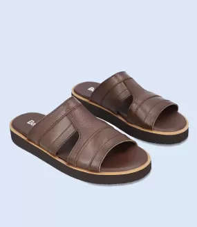 BM4780-CHOCO-Men Slippers