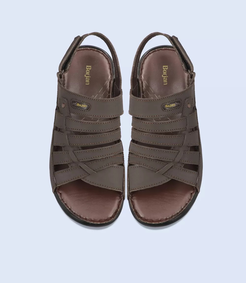 BM5856-Espresso-Men Sandal