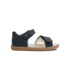 Bobux I-Walk Sail Open Sandal Kids Navy   Misty Gold