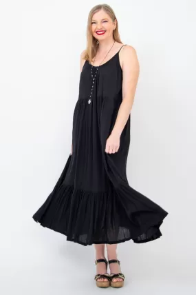 Boha Dress, Black