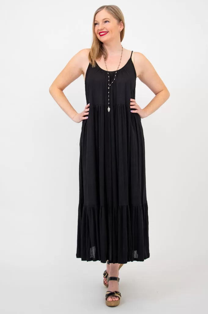 Boha Dress, Black