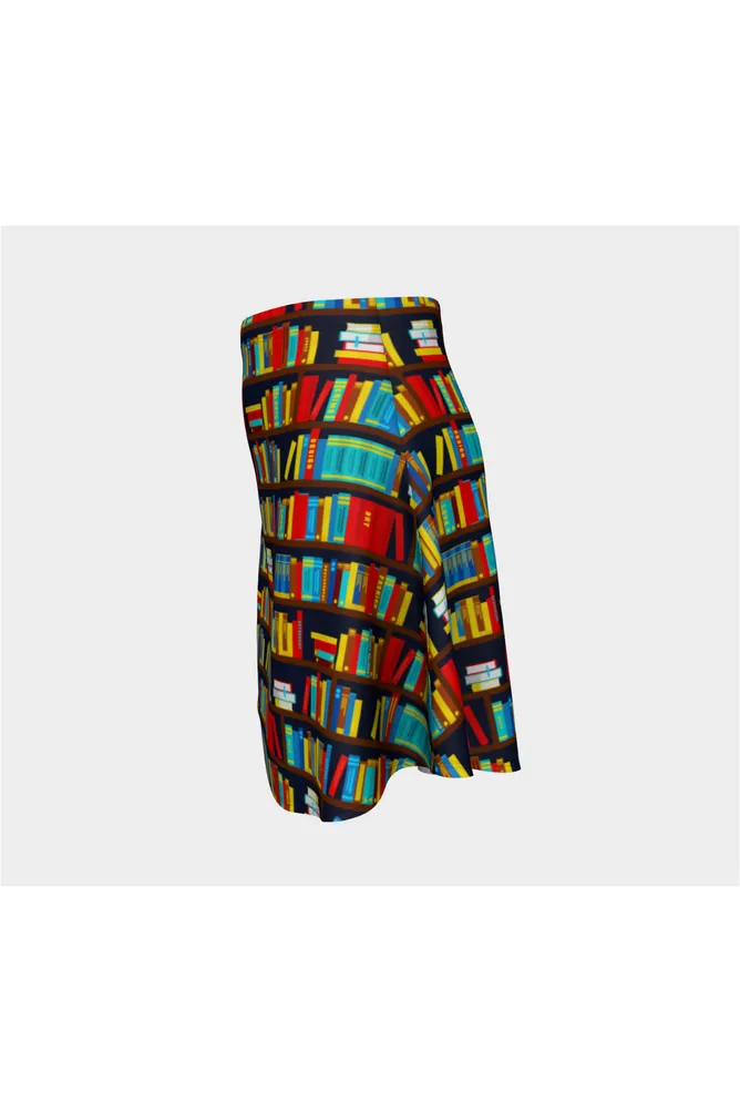 Bookcase Flare Skirt