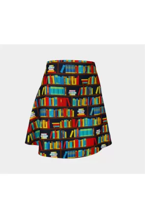 Bookcase Flare Skirt