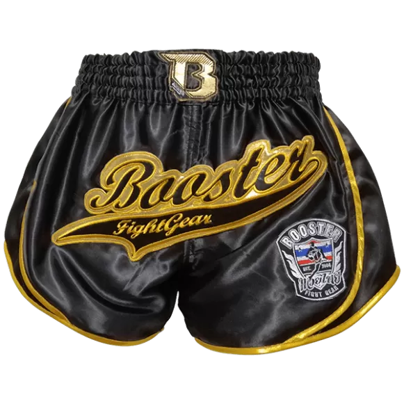 Booster Shorts Retro Slugger 1 Black/Gold