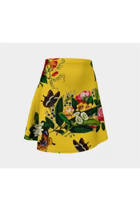 Butterfly Garden Flare Skirt