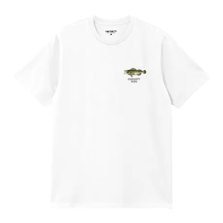 Carhartt WIP S/S Fish T-Shirt White