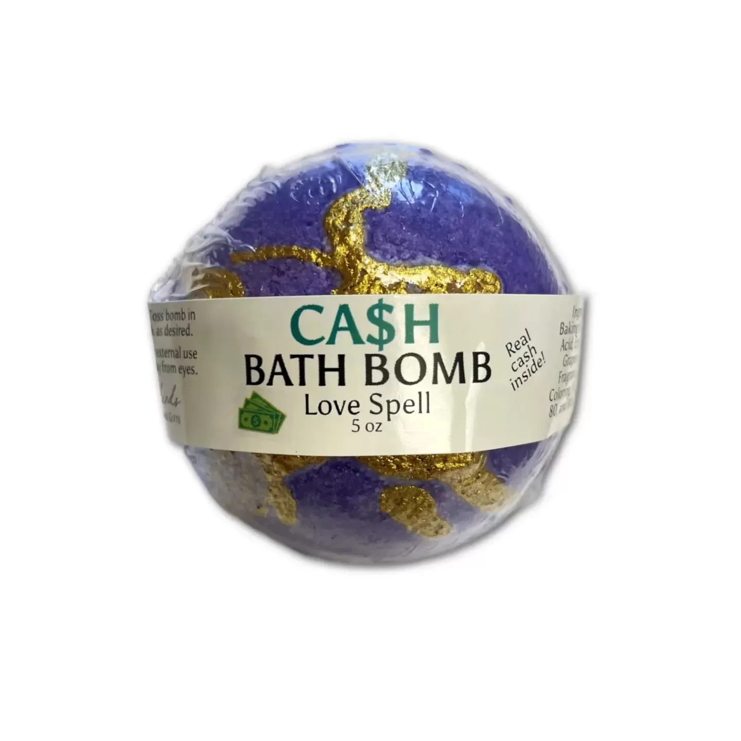 Cash Bath Bombs - 5 Scents