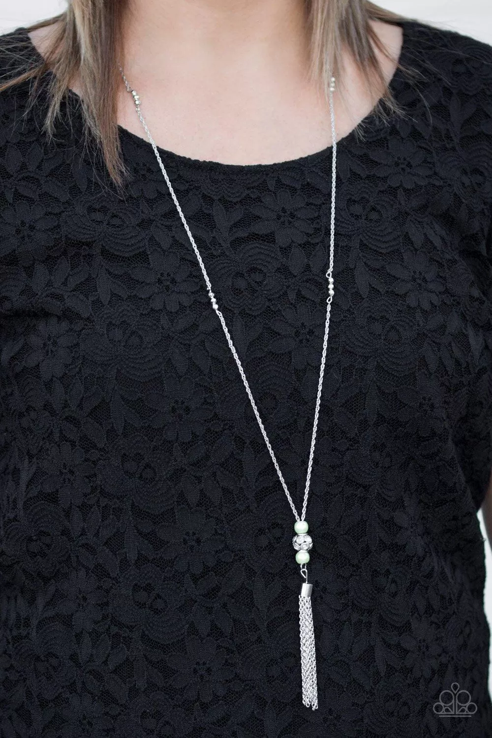 Century Shine Green Necklace - Paparazzi Accessories