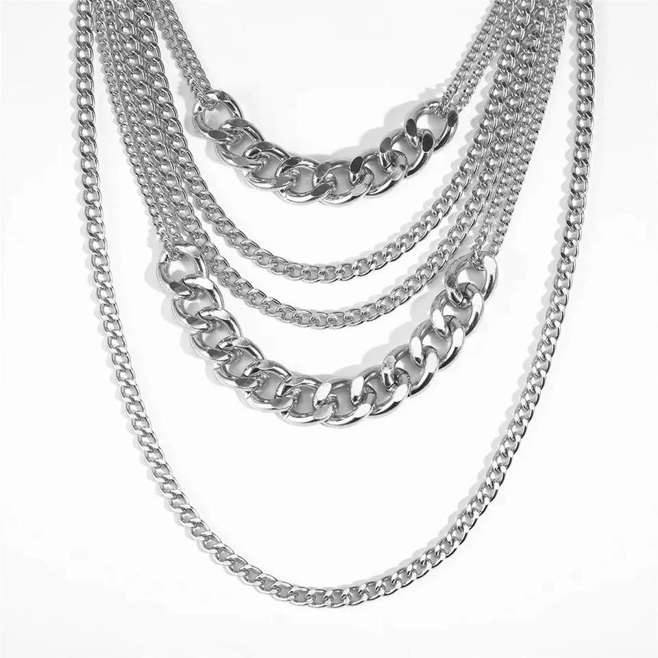 Chévere Layered Chain Necklace