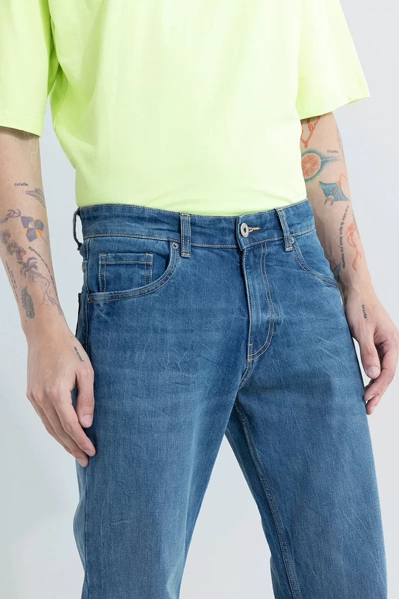 City Slicker Azure Blue Boot Cut Jeans