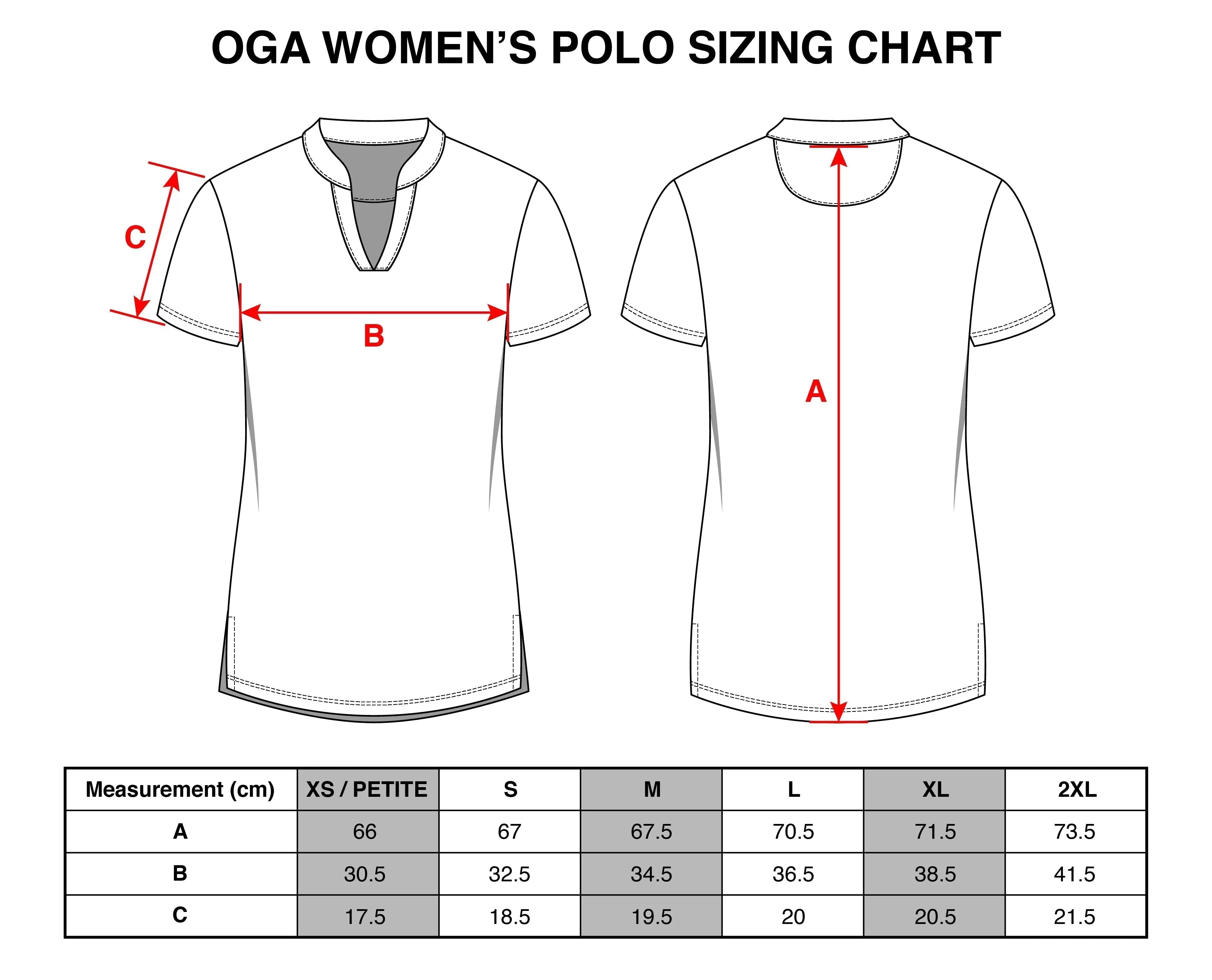 Cocobows Manoa - OGA Ladies Polo -  Black Mint