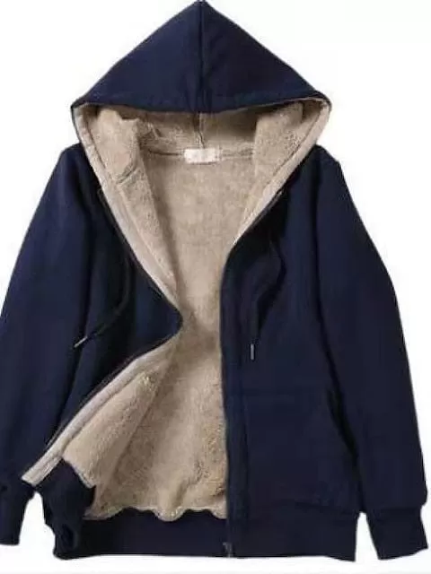 Cozy and Stylish Women's Zippered Hooded Winter Jacket