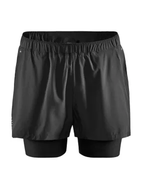 Craft Men's ADV Essence 2-in-1 Stretch Shorts Black SS24