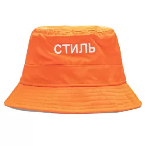 CTNMB Bucket Hat - Orange/White