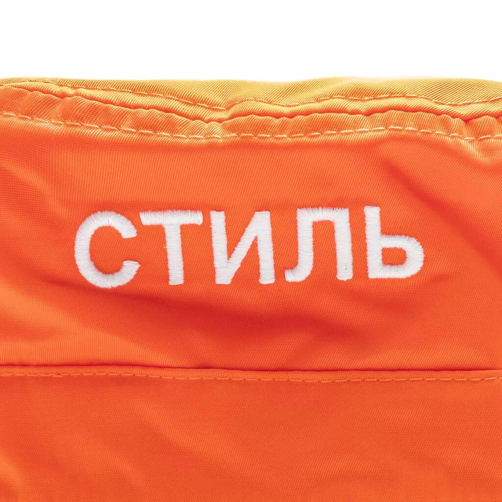 CTNMB Bucket Hat - Orange/White