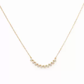 Diamond Rounds Chain Necklace