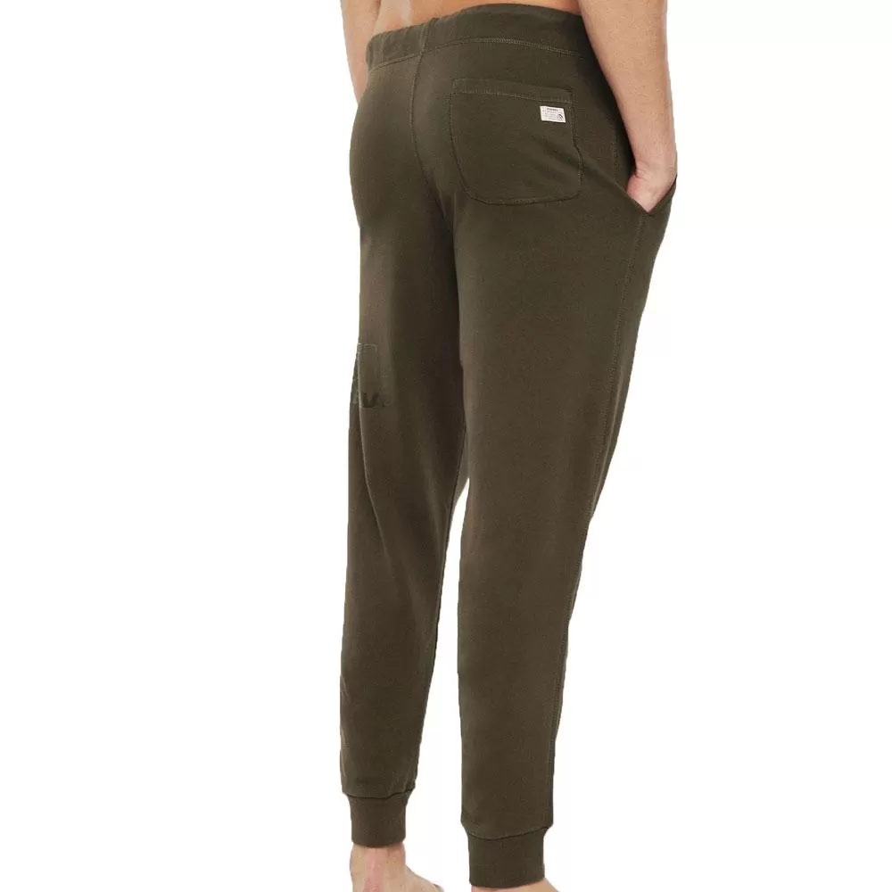 Diesel UMLB Peter Logo Jogging Bottoms - Military Green