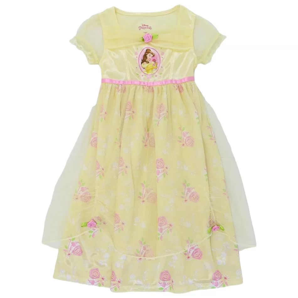 Disney Princess Fantasy Gown With Floral Skirt - Belle