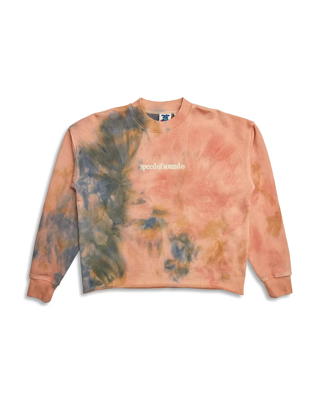 Displacement Crew - Mango Tie Dye