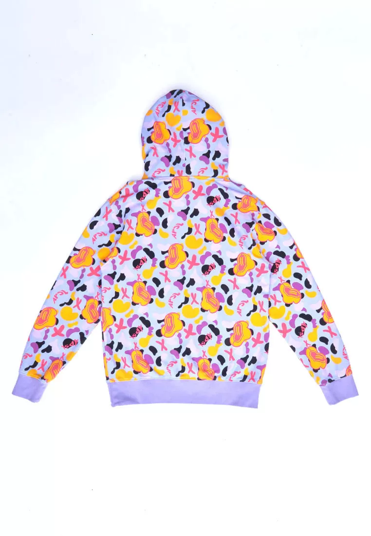 DOODLE HOODIE PURPLE