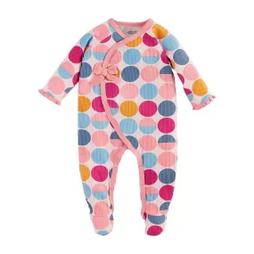 Dot  Print Sleeper -  6 - 9  Month