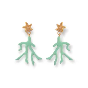 EARRINGS 2731 Turquoise color